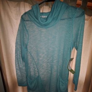 Small Blue Top Tunic with Pockets